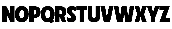 Fifties Bold Font UPPERCASE