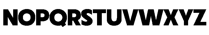 Fifties Expanded Bold Font UPPERCASE