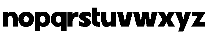 Fifties Expanded Bold Font LOWERCASE