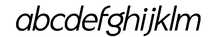 Fifties Expanded Light Italic FONT