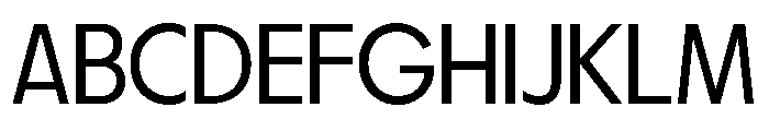 Fifties Expanded Light Font UPPERCASE