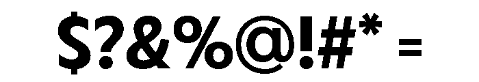 Fifties Expanded Medium Font OTHER CHARS