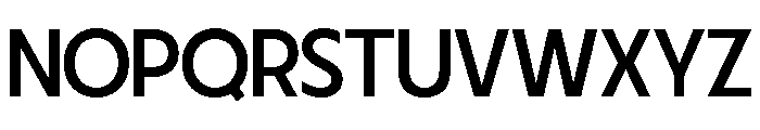 Fifties Expanded Regular Font UPPERCASE