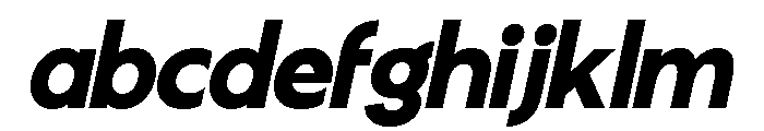 Fifties Expanded Semi Bold Italic FONT