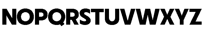 Fifties Expanded Semi Bold Font UPPERCASE