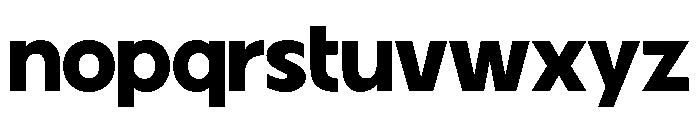 Fifties Expanded Semi Bold Font LOWERCASE