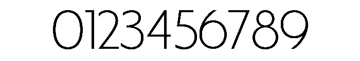 Fifties Expanded Thin Font OTHER CHARS