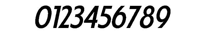 Fifties Regular Italic Font OTHER CHARS