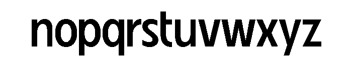 Fifties Regular Font LOWERCASE