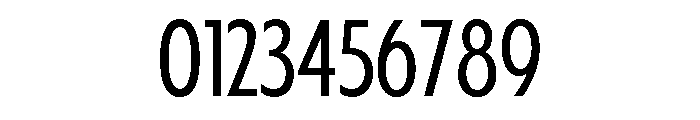 Fifties Semi Condensed Light Font OTHER CHARS