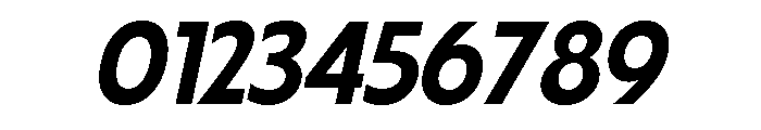 Fifties Semi Expanded Medium Italic Font OTHER CHARS