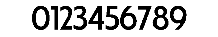 Fifties Semi Expanded Regular Font OTHER CHARS