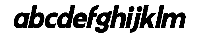 Fifties Semi Expanded Semi Bold Italic FONT