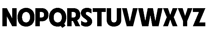 Fifties Semi Expanded Semi Bold Font UPPERCASE