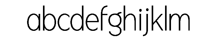 Fifties Semi Expanded Thin FONT