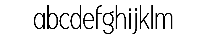 Fifties Thin FONT