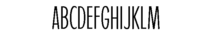 Fifties Font UPPERCASE