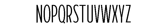 Fifties Font UPPERCASE