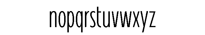 Fifties Font LOWERCASE