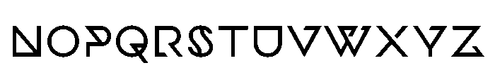 Filter Bold Font LOWERCASE