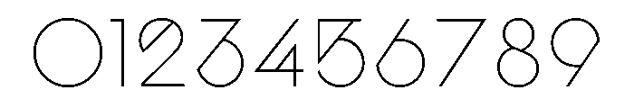 Filter Thin Font OTHER CHARS