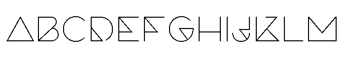 Filter Thin Font UPPERCASE