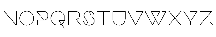 Filter Thin Font UPPERCASE