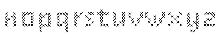 FindReplace Regular Font LOWERCASE