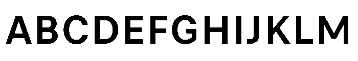 Finder Bold Font UPPERCASE