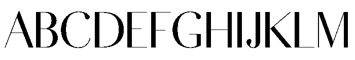 Fiona Regular Font UPPERCASE
