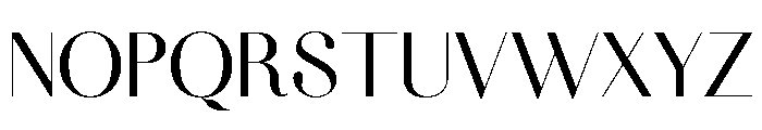 Fiona Regular Font UPPERCASE
