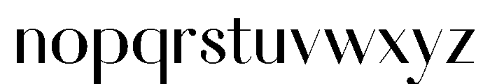 Fiona Regular Font LOWERCASE