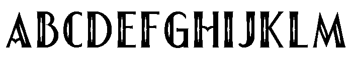 First Division Inline FONT