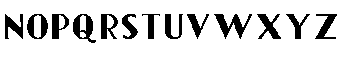 First Division Regular Font UPPERCASE