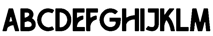 Fjorden Rounded Font UPPERCASE