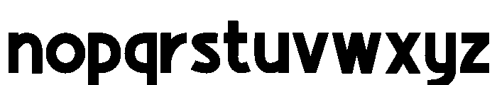 Fjorden Font LOWERCASE
