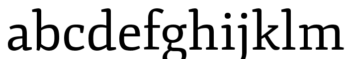 Fjord One Font LOWERCASE
