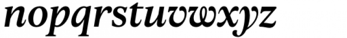 fj Meduza Semi Bold Text Italic Font LOWERCASE
