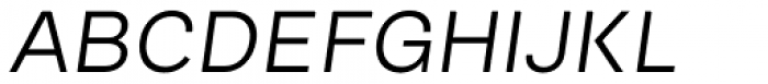 fj Platz Groteske™ Regular Italic Font UPPERCASE