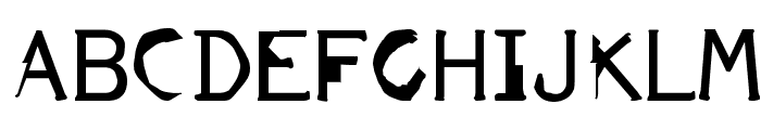 FKR ParkLife UltraBold Font UPPERCASE