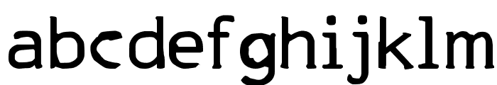 FKR ParkLife UltraBold Font LOWERCASE