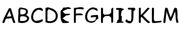 FKR SlurrLife Medium Font UPPERCASE