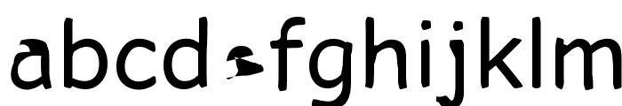 FKR SlurrLife Medium Font LOWERCASE