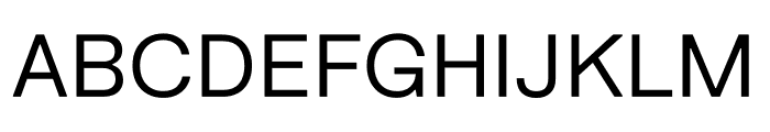 FK Grotesk VF Font UPPERCASE