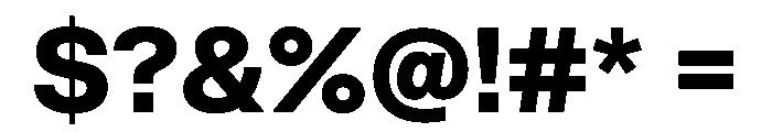 FKGrotesk Black Instance Font OTHER CHARS