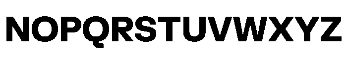 FKGrotesk Black Instance Font UPPERCASE