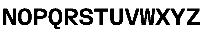 FKGrotesk MonoBold Instance Font UPPERCASE
