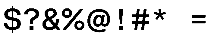 FKGrotesk MonoMedium Instance Font OTHER CHARS