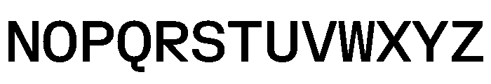 FKGrotesk MonoMedium Instance Font UPPERCASE