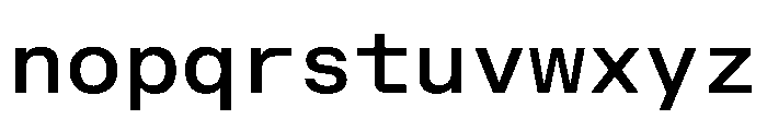 FKGrotesk MonoMedium Instance Font LOWERCASE